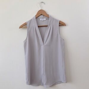 Calvin Klein Tops Sleeveless Blouse Gray Size XS